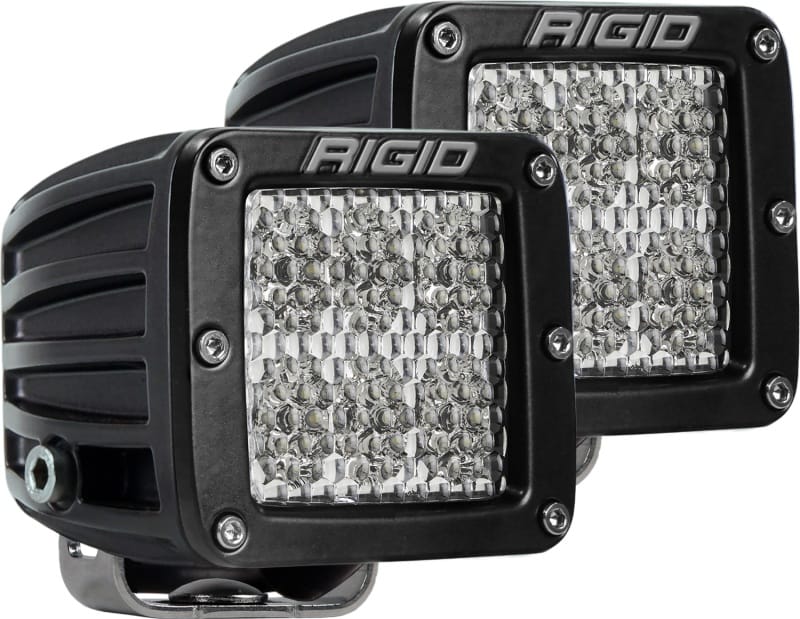 Rigid Industries — D-Series PRO LED Light, Flood Diffused, Surface Mount, Black Housing, Pair
D-SERIES PRO SPECTER DIFFUSED SM/2