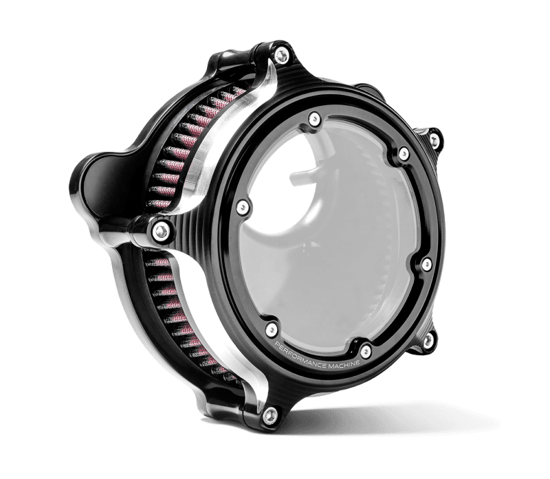 Performance Machine — Performance Machine 23-Up CVO, 2024 Touring Vision Series Air Cleaner - Contrast Cut