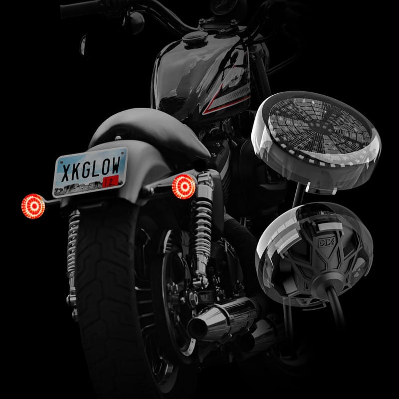 XKGLOW — XK Glow Pro Series MotoTurnz - 1156 Bullet Style Rear