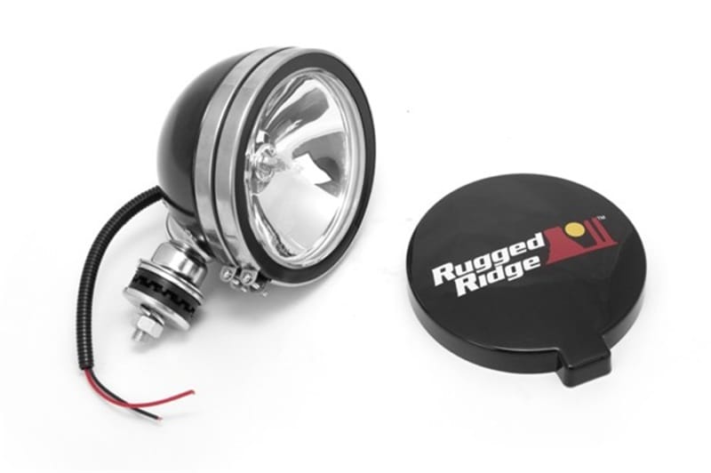 Rugged Ridge — Rugged Ridge 6in Halogen Light Black Steel Housing
Offroad/Racing Lamp
OFFROAD_LIGHTING