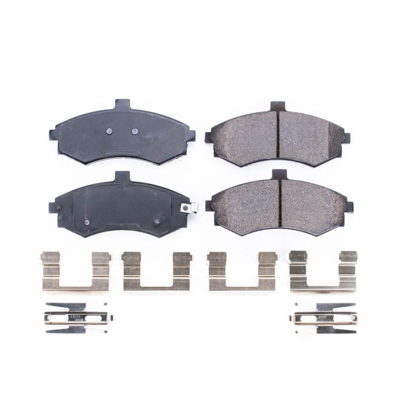 PowerStop — PowerStop - Z17 Low-Dust Ceramic Brake Pads with Hardware