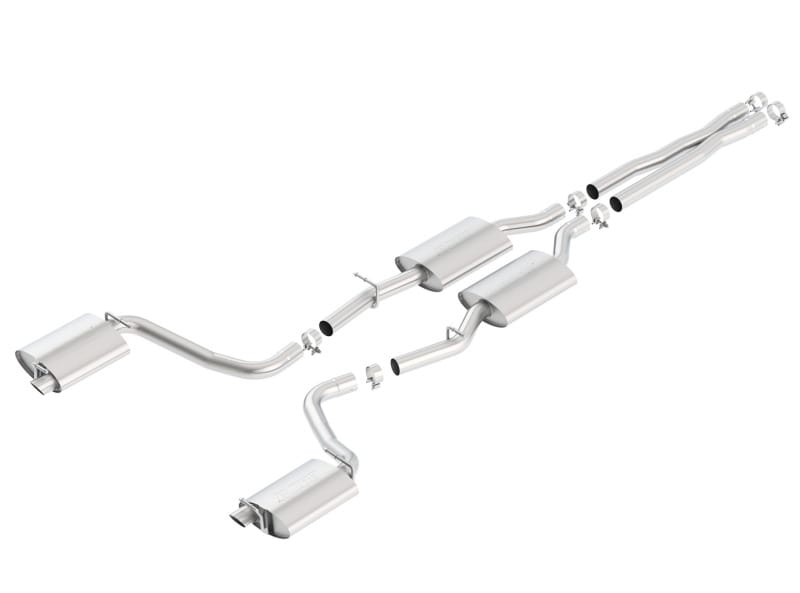 Borla — Cat-Back Exhaust System - S-Type
S-Type; Cat-Backâ„¢ System