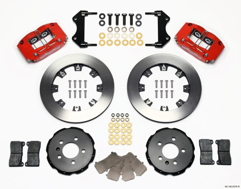 Wilwood — KIT,FRONT,DPR-DS,VW GOLF,2002,12.19 ROTOR,RED