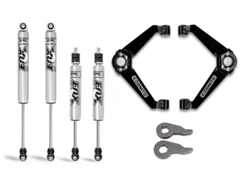 Cognito — 3" Performance Leveling Kit w/ Fox PS 2.0 IFP 01-10 GM HD/01-13 GM SUV/03-09 H2