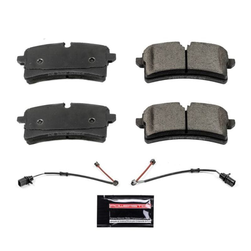 PowerStop — PowerStop - Z23 Daily Driver Carbon-Fiber Ceramic Brake Pads with Hardware Kit