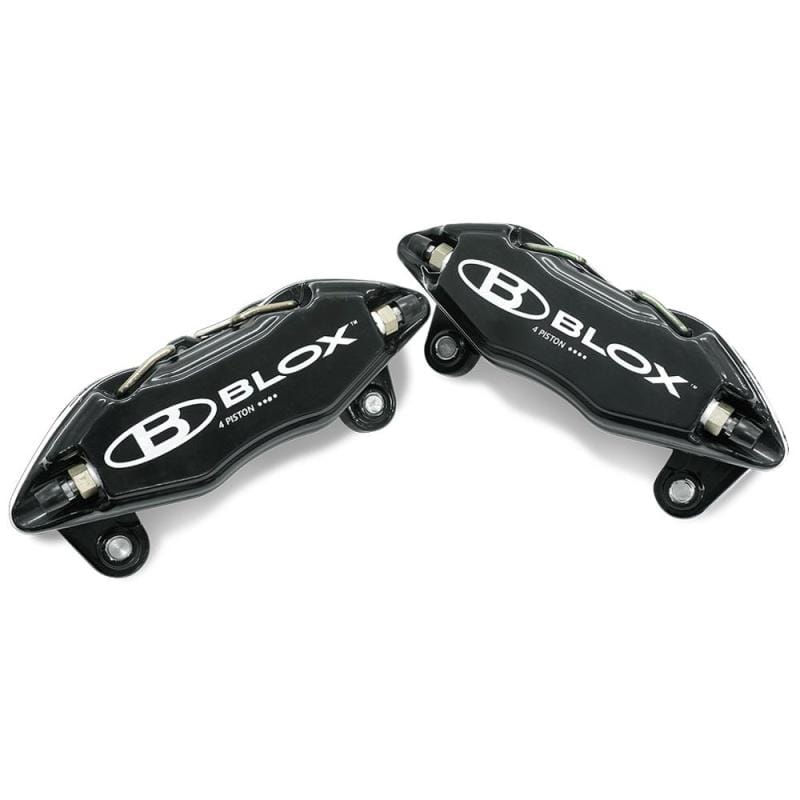 BLOX Racing — BLOX Racing Forged 4 Piston Calipers - Pair (Fits Honda/Acura 262mm Rotors)
