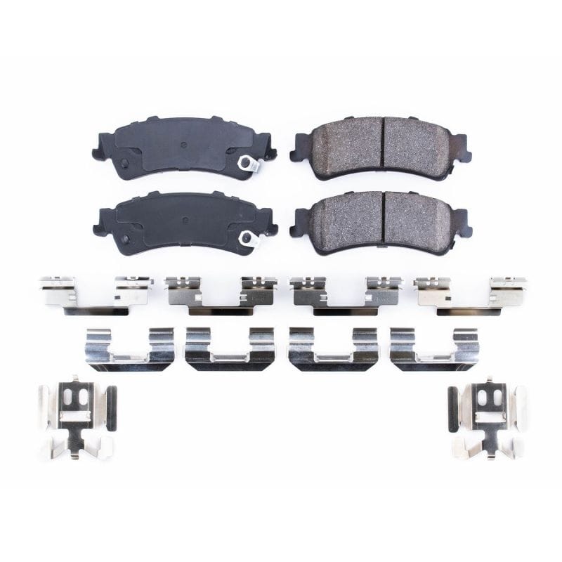PowerStop — PowerStop - Z17 Low-Dust Ceramic Brake Pads with Hardware