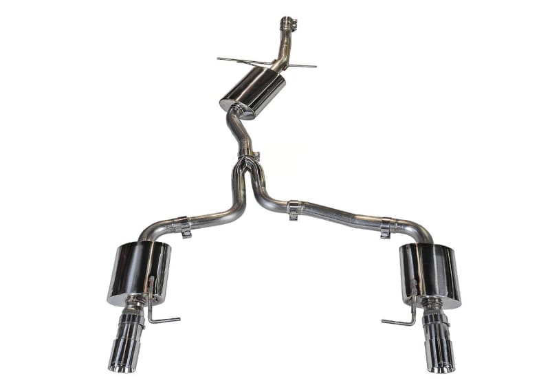AWE Tuning — AWE Touring Edition for B8/B8.5 A4 2.0T - Dual Outlet, Chrome Tips