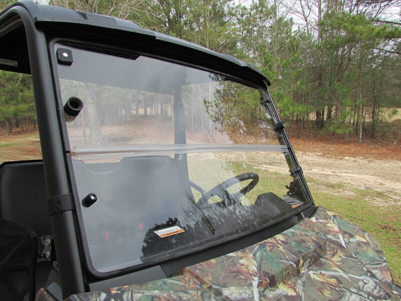 Seizmik — Seizmik 15-23 Polaris Ranger 500/ 570/ EV Mid-Size Windshield Versa-Fold Double-Coated