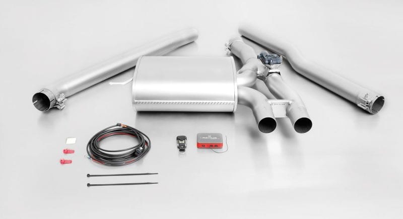 Remus — Remus 2014 Mini Cooper S F56 (Not For Facelift Models) 2.0L Turbo Cat Back Exhaust (Tail Pipes Req)
