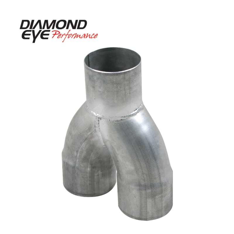Diamond Eye Performance — PERFORMANCE DIESEL EXHAUST PART-4in. ALUMINIZED PERFORMANCE Y PIPE-4in. ID X 4in