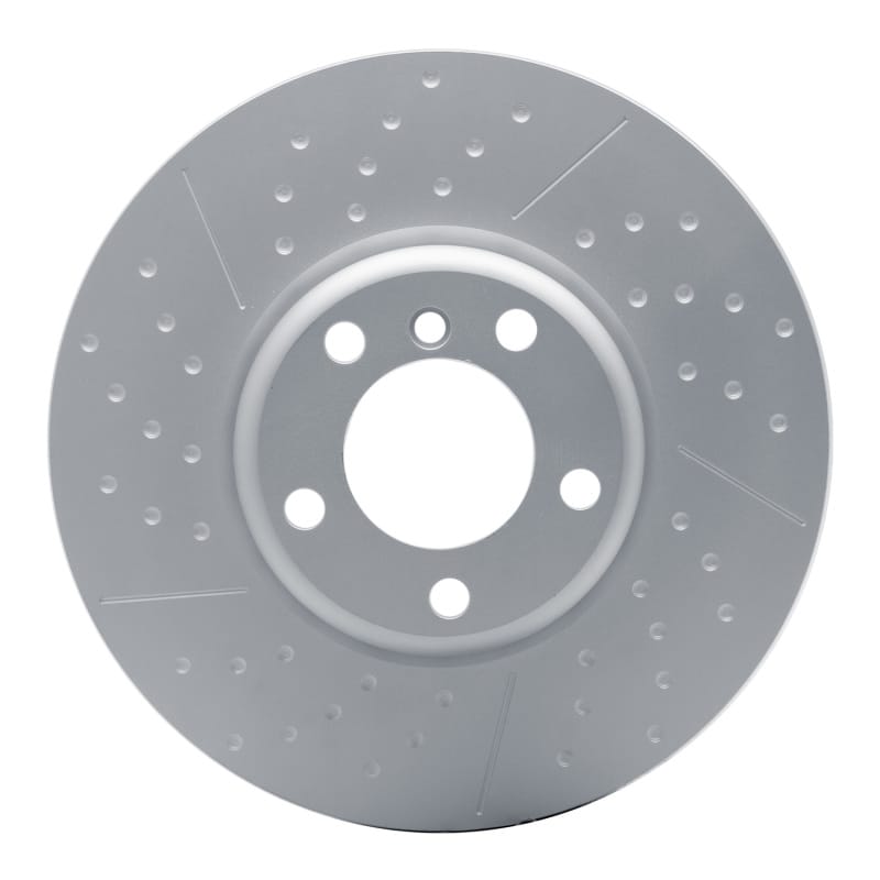DFC — DFC Hi-Carbon Alloy Rotor - Dimpled and Slotted - Aluminum Hat