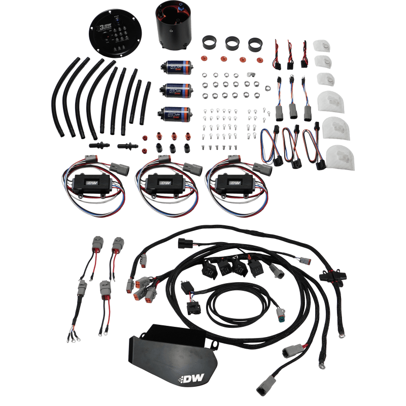DeatschWerks — 2009-24 Nissan GT-R R35 X3 Module w/ Triple DW810 + PNP Harness