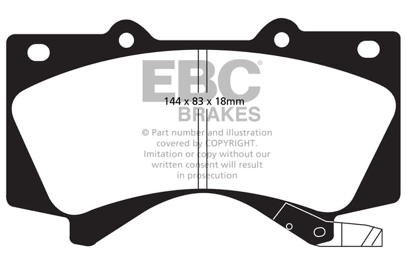 EBC — 6000 Series Greenstuff Truck/SUV Brakes Disc Pads