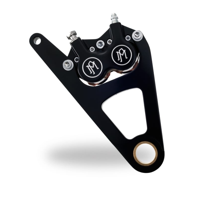 Performance Machine — Performance Machine Front 4 Piston Caliper and Bracket - Contrast Cut