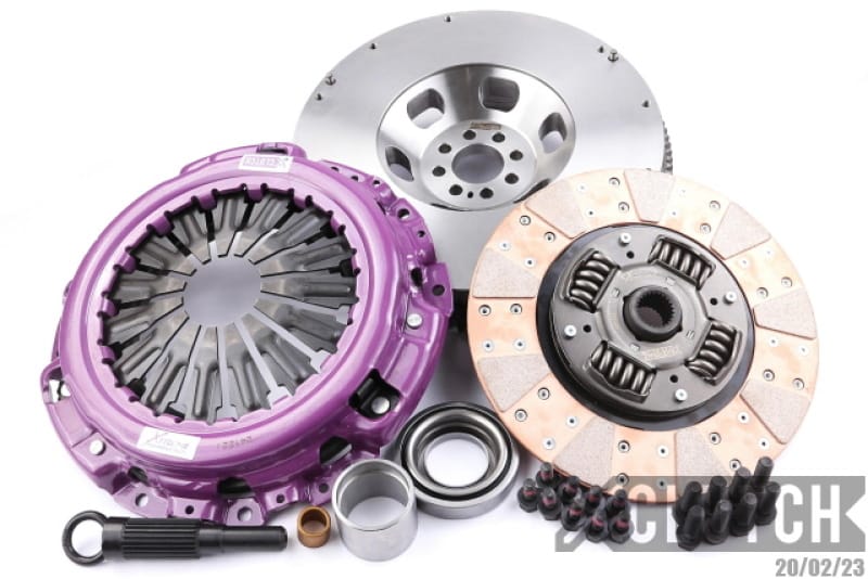 XCLUTCH — Clutch Kit Inc Flywheel; Stage 2 Cushioned Ceramic Clutch Disc