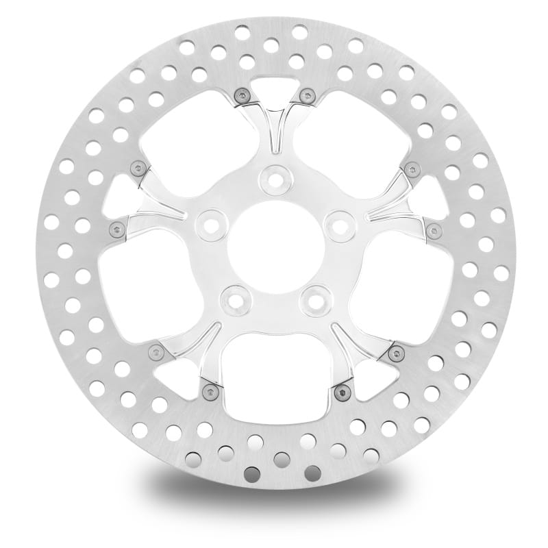 Performance Machine — Performance Machine Disc/Carr 11.5 Galaxy Front Left - Chrome