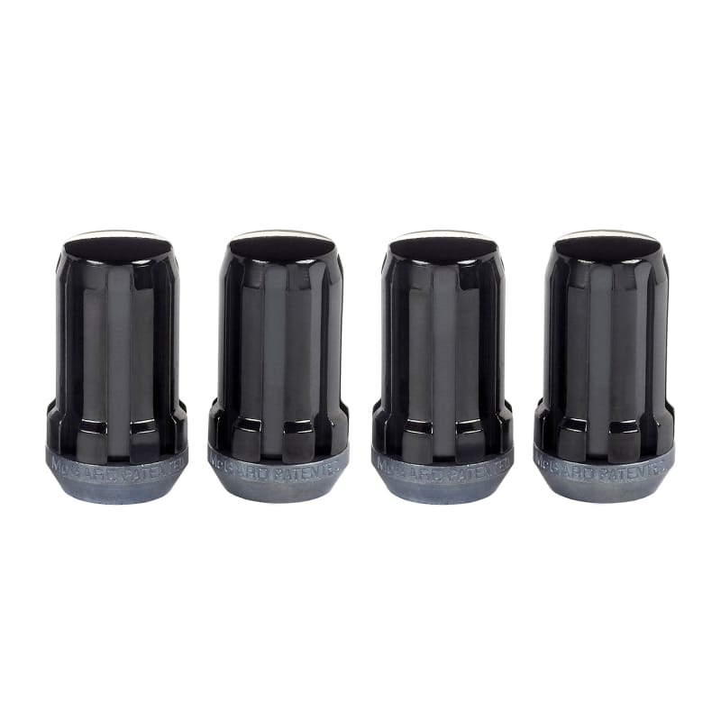 McGard — Tuner Style Cone Seat Lug Nuts - Black