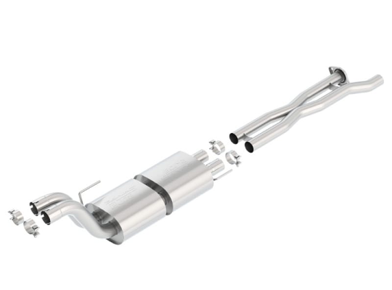 Borla — Mid-Section Exhaust System w/ Muffler, X-Pipe & Mid-Pipe - S-Type