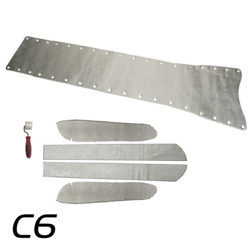 DEI — Transmission Tunnel Shield Kit Chevy Corvette C6 5 Pieces
Transmission Tunnel Plate And Side Shield Kit