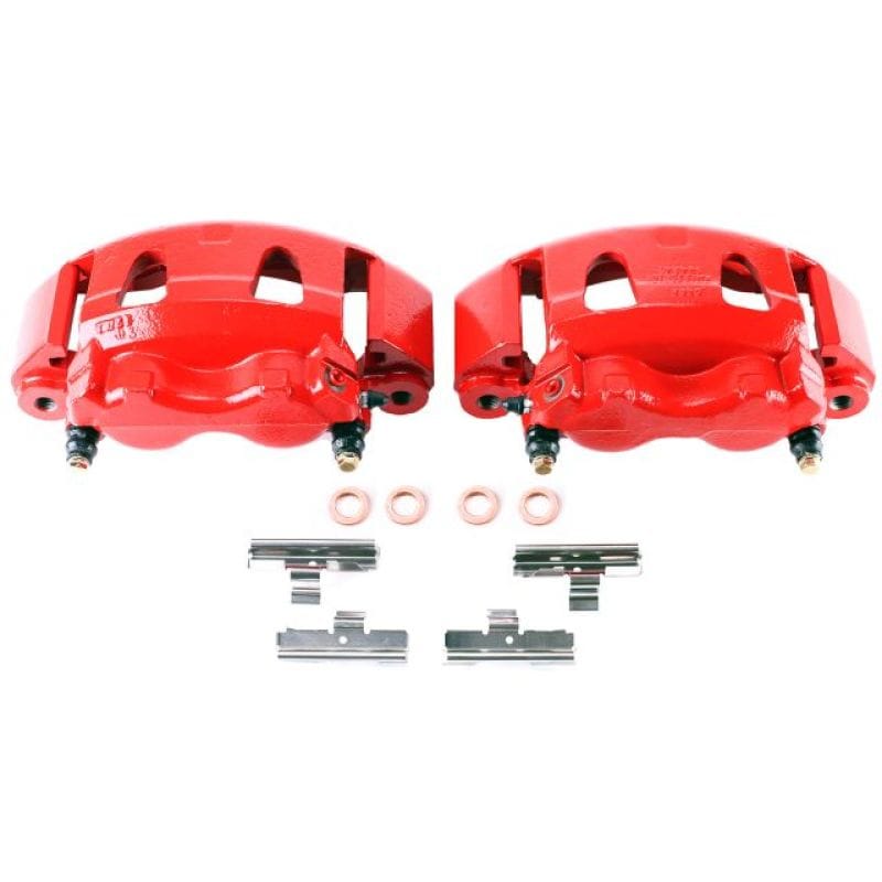 PowerStop — Red Powder Coated Calipers