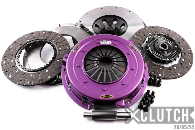 XCLUTCH — Clutch Kit Inc Flywheel; 10  1/2" Twin Sprung Organic Discs