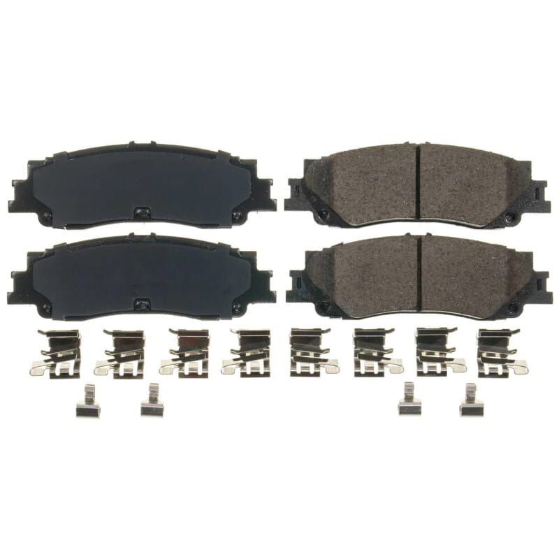 PowerStop — PowerStop - Z17 Low-Dust Ceramic Brake Pads with Hardware