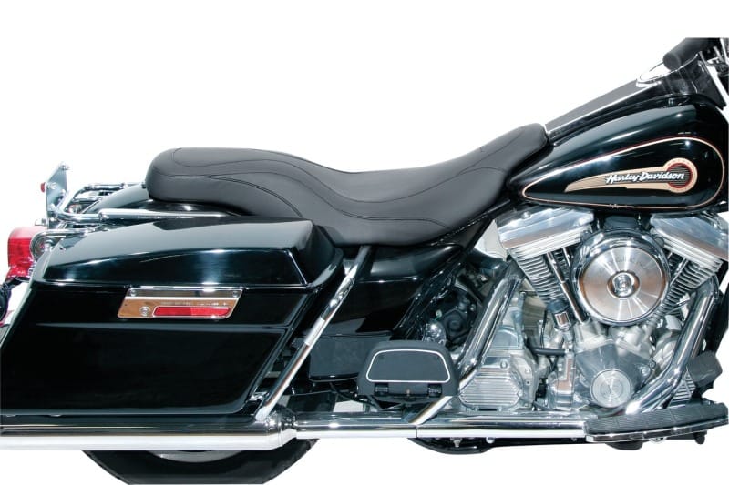 Mustang Motorcycle — Mustang 97-07 Harley Electra Glide, Road Glide DayTripper 1PC Seat - Black