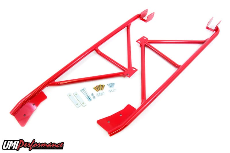 UMI Performance — 2044 - 1993-2002 GM F-Body 3-Point Subframe Connector, Convertible, Bolt In