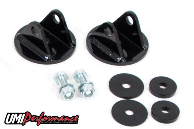 UMI Performance — 2048 - 1993-2002 GM F-Body Competition Upper Front Shock Mounts