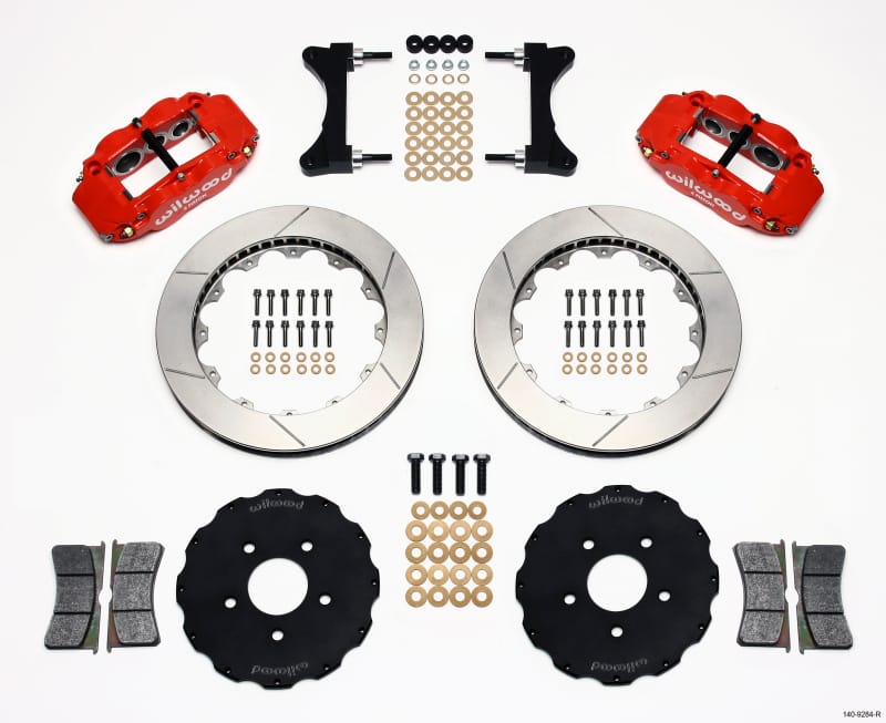 Wilwood — KIT,FRONT,MITSUBISHI EVO VIII,FNSL6R 13.06 ROTOR,RED