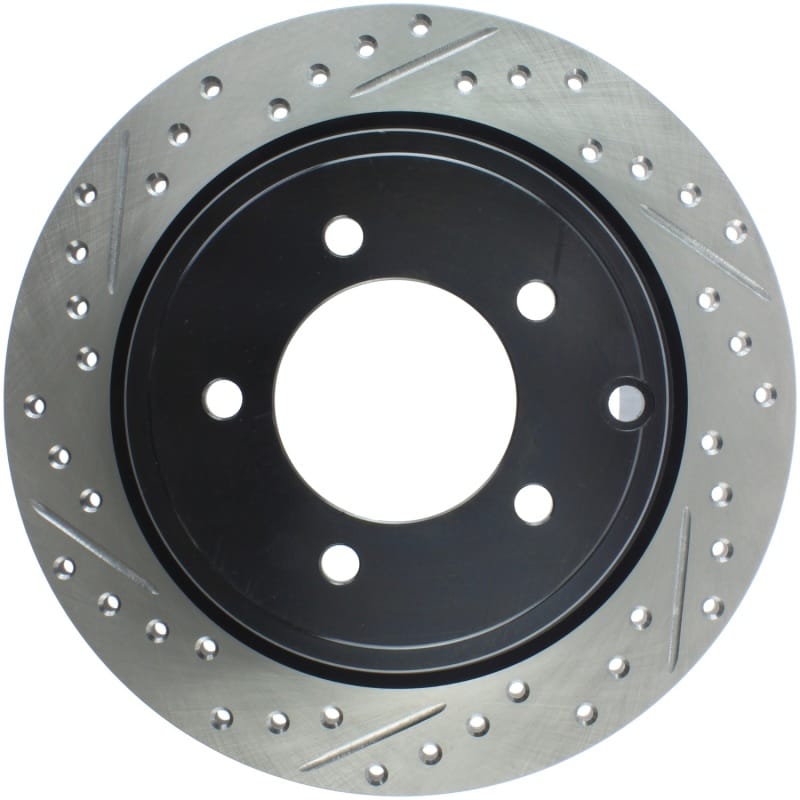 Stoptech — StopTech Sport Drilled & Slotted Brake Rotor; Rear Right
StopTech Sport Drilled/Slotted Brake Rotor; Rear Right