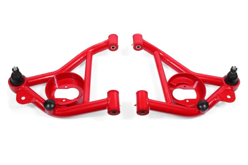 BMR Suspension — A-arms, Lower, DOM, Non-adjustable, Polyurethane Bushings
