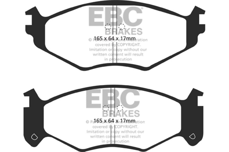 EBC — Ultimax OEM Replacement Brake Pads