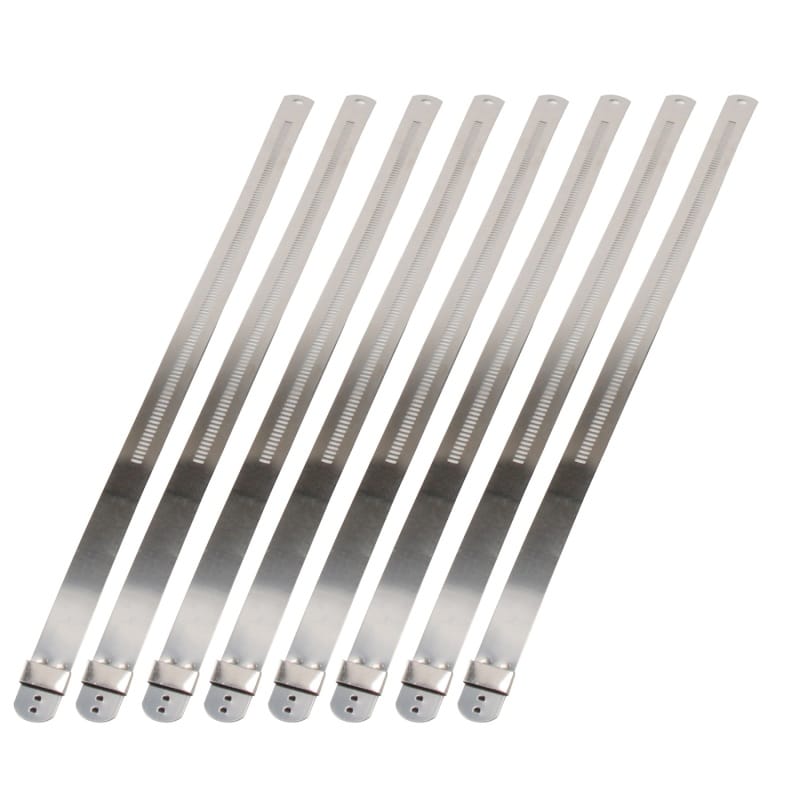DEI — SS Posi Locking Ties 12mm x 9in 8pk
Positive Lock Ties