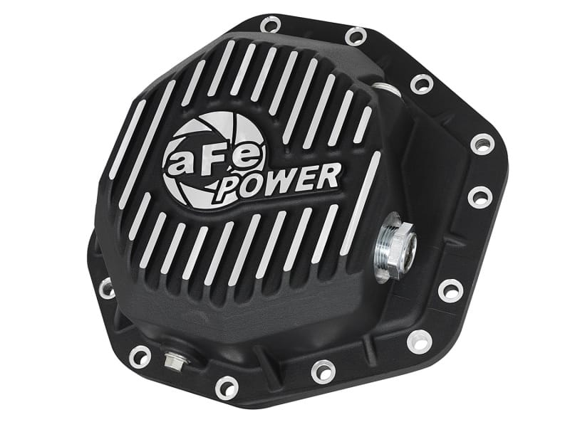 aFe — Pro Series Rear Differential Cover Black w/ Machined Fins