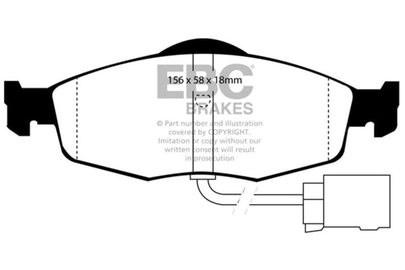 EBC — Ultimax OEM Replacement Brake Pads