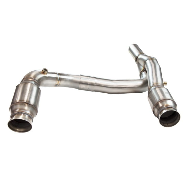 Kooks Headers — Kooks 2007+ Jeep Wrangler JK w/LS Engine Swap 3in GREEN Cat SS Y Pipe Kooks HDR Req
3in. x 3in. Y-Pipe
3" x 3" Y-Pipe