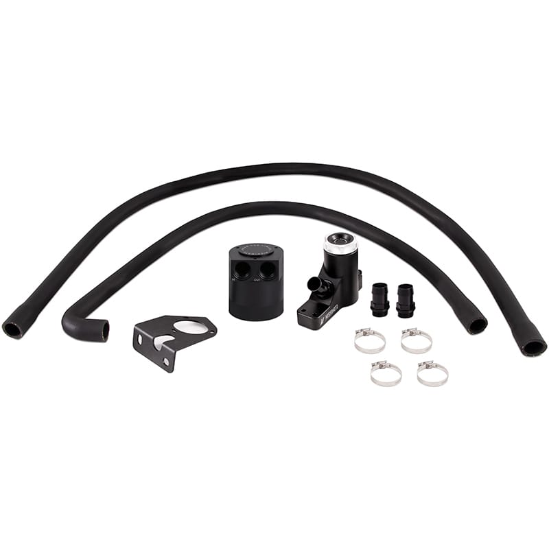 Mishimoto — Baffled Oil Catch Can, CCV Side, fits Ford 6.4L Powerstroke 2008-2010