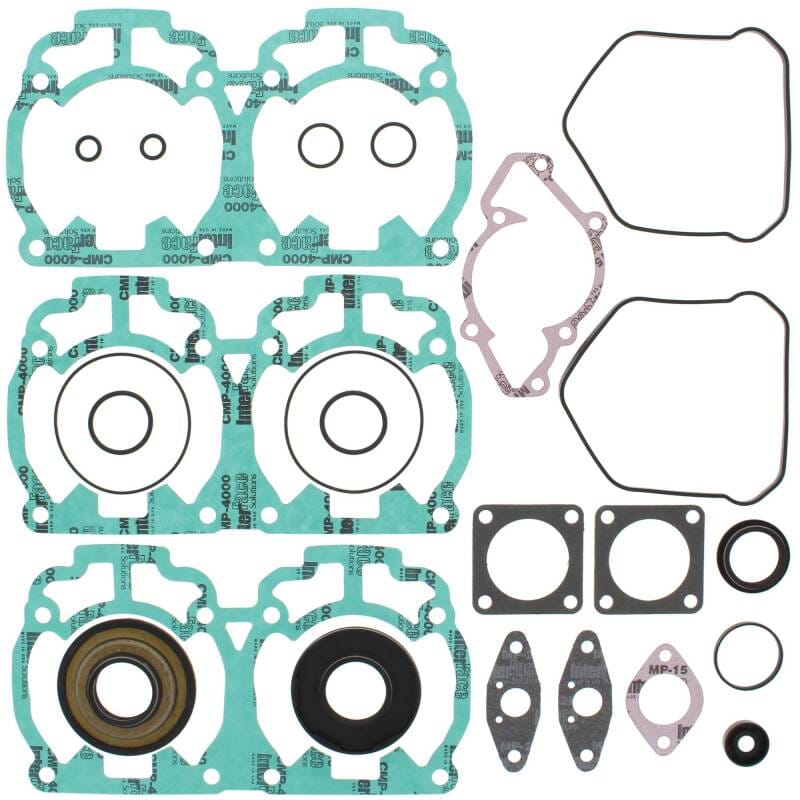 Vertex Pistons — Vertex Gaskets 1999 Ski-Doo MX Z X 440 LC Complete Gasket Kit w/ Oil Seals