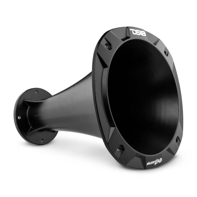 DS18 — DS18 2in Long Bolt-On Throat Horn 27 Degree 10.84in Depth Black Aluminum