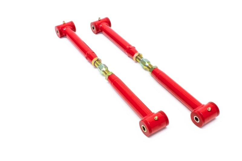 BMR Suspension — Lower Control Arms, DOM, On-Car Adjustable, Polyurethane Bushings