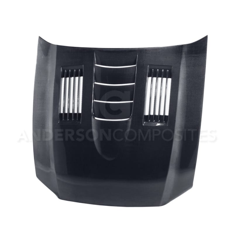 Anderson Composites — Anderson Composites 10-14 Ford Mustang/Shelby GT500 and 2013-2014 GT/V6 Type-SS Hood