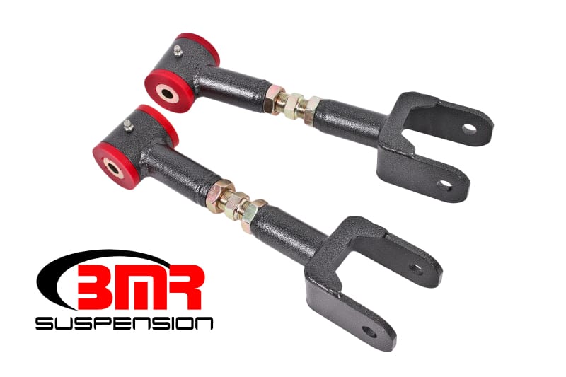 BMR Suspension — Upper Control Arms, DOM, On-car Adjustable, Poly Bushings