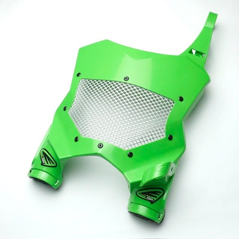 Cycra — Cycra 17-25 Kawasaki KX250/F/X/ 16-25 KX450/F/X Vented Stadium Plate - Green