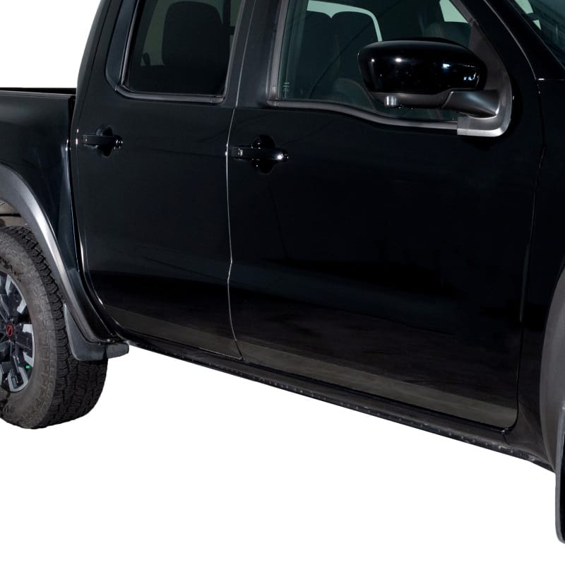 Putco — Putco 22-24 Nissan Frontier Crew Cab (3in Tall 4 Pcs) Black Platinum Rocker Panels