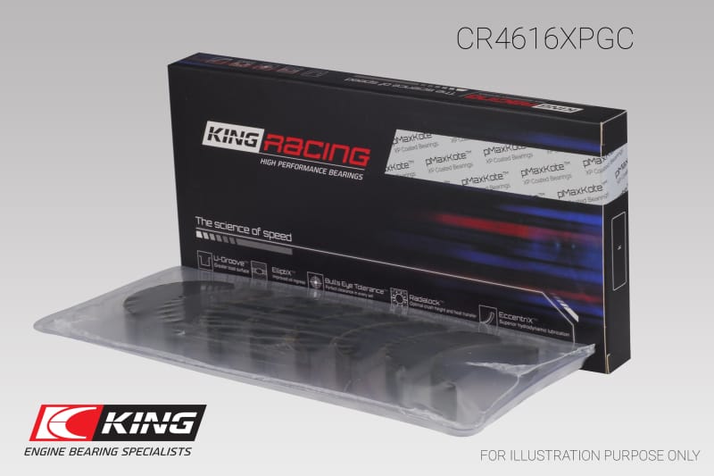 King Engine Bearings — CONNECTING ROD BEARING SET For SUBARU FA20, TOYOTA 4U-GSE