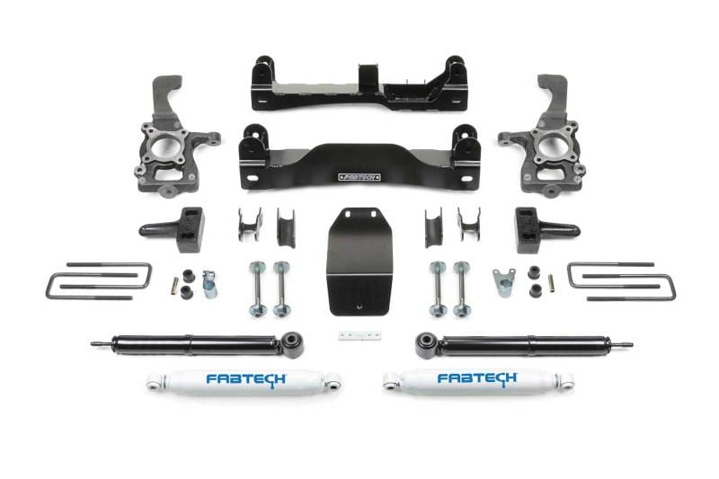 Fabtech — 4" BASIC SYS W/ RR PERF SHKS 2014 FORD F150 4WD
Basic Lift System w/Shocks