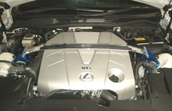 Cusco — Cusco Lexus IS250/350 (Non-AWD) Type OS Front Strut Bar Modify Side Cover - Does not fit Gen 3