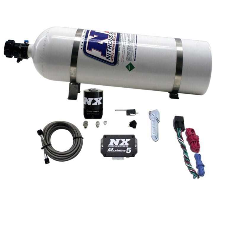 Nitrous Express — UNIVERSAL DIESEL WITH PROGRESSIVE CONTROLLER, 15LB BOTTLE
Nitrous Oxide Injection System Kit